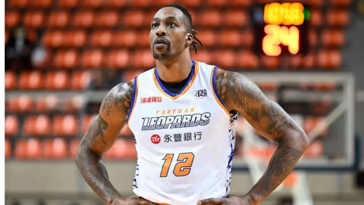 Dwight Howard retirement expectations - NBA veteran #12 playing for Taoyuan Leopards in Taiwan, representing his international career phase before expected retirement