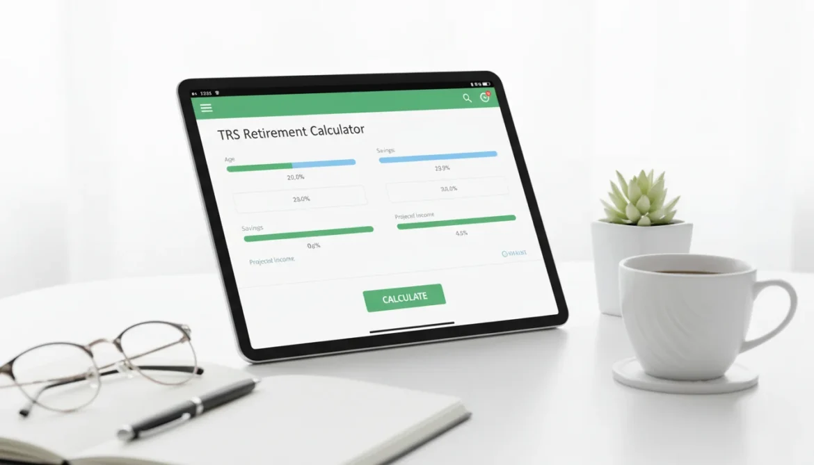 trs retirement calculator